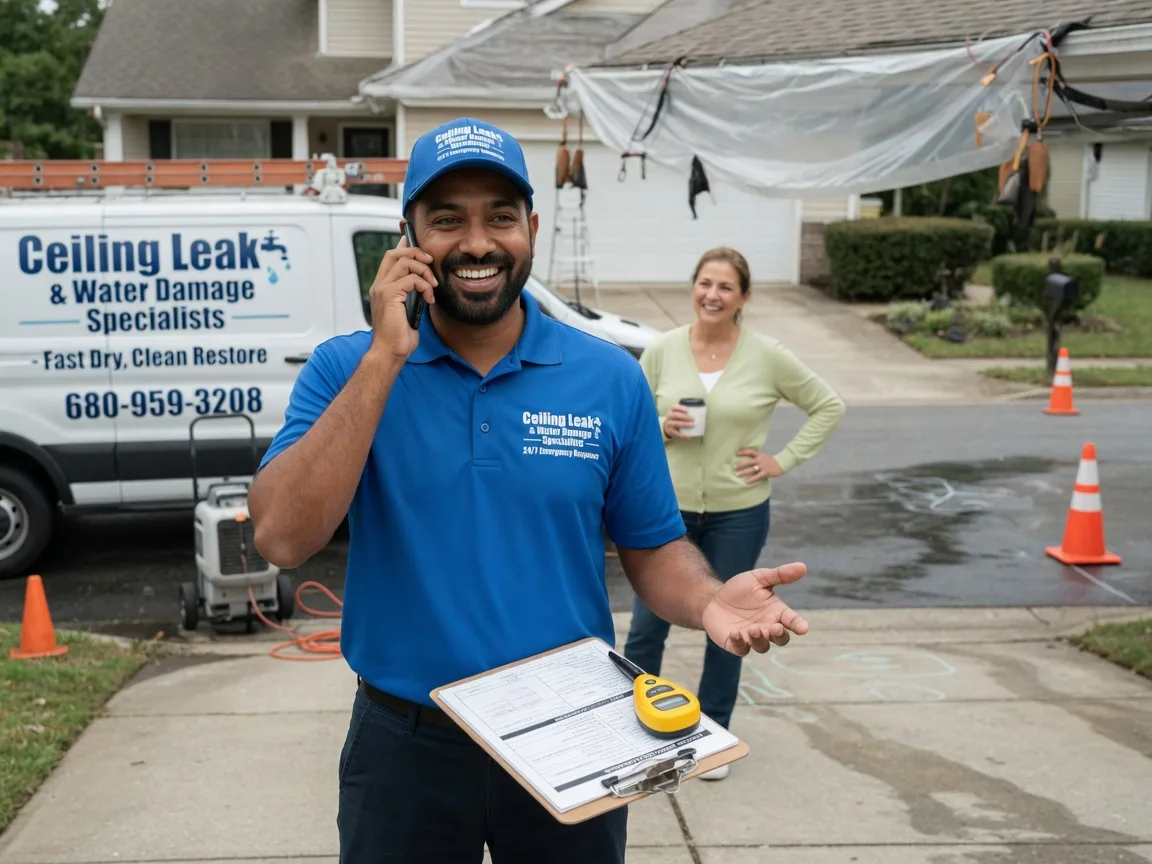 Ceiling Leak Cleanup Bainbridge Island, WA FAQs